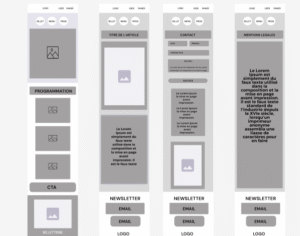 wireframe figma euphoria festival